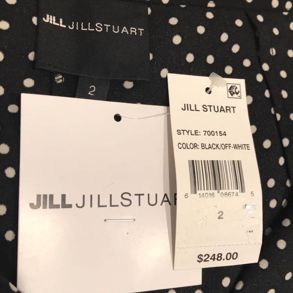 JILL Jill Stuart Wide Leg Polka Dot Pants. 2 - Picture 8 of 10